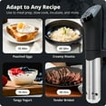 thumbnail image 4 of Greater Goods Kitchen Cooking Sous Vide , Immersion Circulator w Brushless Motor (Onyx Black) 1100W, 4 of 7
