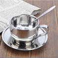 thumbnail image 4 of Tazas de café expreso, juego de 2 tazas de café expreso inastillables de doble pared con aislamiento de acero inoxidable, regalo perfecto para hombres, 4 of 5