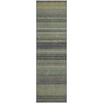 thumbnail image 2 of Addison Rugs Mayfield Washable Transitional Stripes Sage Runner Rug, 2'3" x 7'6", 2 of 5