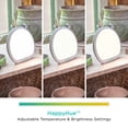 thumbnail image 5 of Verilux HappyLight Alba - NEW Round UV-Free LED Therapy Lamp, Bright White Light with 10,000 Lux, Adjustable Brightness, Color, and Countdown Timer, 5 of 7