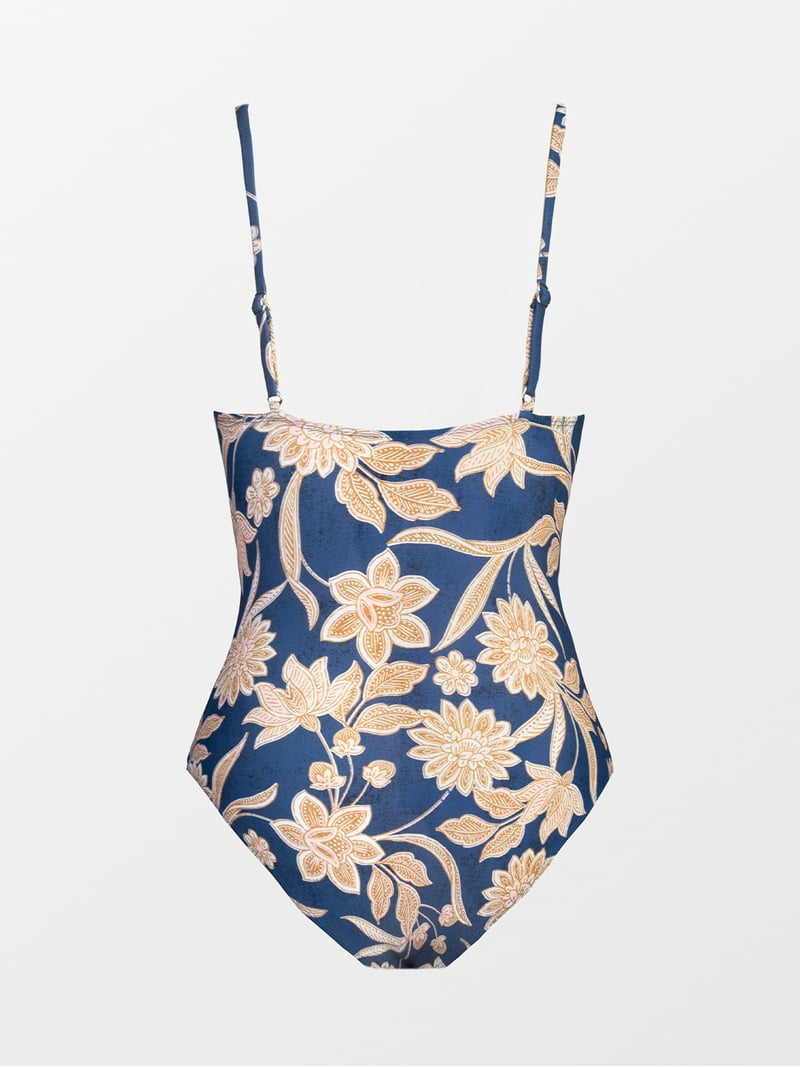 ワンピース水着 [CUPSHE] Paisley V Neck Tummy Control One Piece Swimsuit Cupshe Women's Paisley V-Neck Tummy Control One Piece