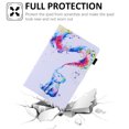 thumbnail image 7 of Allytech for Apple iPad 10th Generation 10.9" Case 2022 with Stand Pencil Holder Card Pockets [Auto Wake/Sleep] Slim PU Leather Magnetic Smart Folio Wallet Soft TPU Shockproof Cover, Rainbow Elephant, 7 of 7