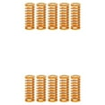 thumbnail image 2 of relayinert EZT3D For Ender 3 MK8 CR -10 10S S4 5pcs Heated Bed Spring Die Light Load Compression Spring DIY Extrusion Spring 3D Printer yellow 10x25mm 2Set, 2 of 6