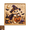B, variant on Halloween Pearl Art DIY Kit, 7.87 Inch Square Witch Cat Pearl Diamond Painting Set, All-in-One DIY Bead Art Kit with Picture Frame & Stand, Seasonal Craft Project for Family Indoor Decoration E