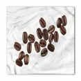 thumbnail image 1 of Coffee Bandana, Real Life Photo of Few Seeds, Unisex Head and Neck Tie, by Ambesonne, 1 of 2