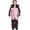 Pink a2, variant on UQJfacai Kids Snow Suit Boys Girls Waterproof Insulated Winter Outdoor Hooded Overalls Snowboarding One Piece Ski Suit 1-15 Years
