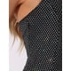 thumbnail image 5 of Vestido Halter INSPIRE CHIC para Mujeres con Brillo Sin Mangas Fiesta Espalda Descubierta Bodycon Mini Vestidos Negro M, 5 of 6