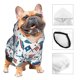 thumbnail image 3 of Fotbe Fourth Of July Party Sudadera con Estampado para Perros Pequeños – Suéter con Capucha para Mascotas, Tela Suave de Forro Polar con Bolsillo-Small, 3 of 7