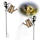 thumbnail image 4 of [Enchufe Tierra Hadas + Hervidor Grande] Solar Al Aire Libre Impermeable Césped Hierro Arte Enchufe Hada Hervidor Linterna Patio Jardín Paisaje Decorativa (D), 4 of 9