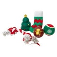 thumbnail image 4 of DOG CHRISTMAS STOCKING PET STOCKING STUFFED WITH 5 pc  HOLIDAY TOYS GIFT SET NEW, 4 of 4