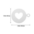 thumbnail image 2 of Coffee Latte Mold 16 Pcs Stencils for Baking Decor Hot Chocolate Molds Cookie Stainless Steel, 2 of 6