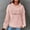 026 Pink, variant on SCSAlgin Sweatshirts For Women Cute Football Graphic Waffle Casual Drawstring Hoodies Loose Long Sleeve Pullover With Pocket