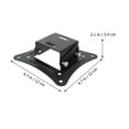 thumbnail image 4 of Miangastore Support de Moniteur 14-26 Pouces en Acier Inoxydable, Support de Moniteur Réglable, 4 of 8