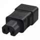 thumbnail image 1 of Enchufe de conversión de energía,IEC320 C20 a C15 Enchufe de conversión de energía CA,Conector de adaptador de corriente 10A 16A 250V Negro,El reemplazo del adaptador de enchufe de, 1 of 8