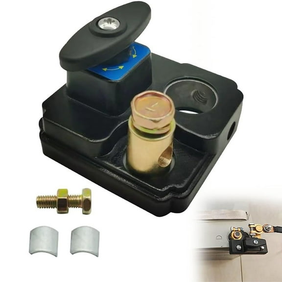 Battery Disconnect Switch, Top Post Knife Blade Master Switch, Battery Disconnect Switch 12V 24V, Battery Cut Off Shut Off Switch for RV Automotive Truck Boat