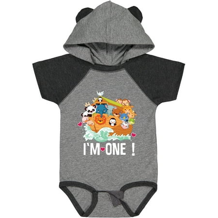 

Inktastic 1st Birthday Noah Ark Outfit Gift Baby Boy or Baby Girl Bodysuit
