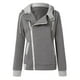 thumbnail image 1 of Sudaderas con capucha de manga larga para mujer Chaquetas con capucha ajustadas casuales Sudadera con cremallera Botón Cordón Tops con bolsillos Fridja fhghd3467, 1 of 6