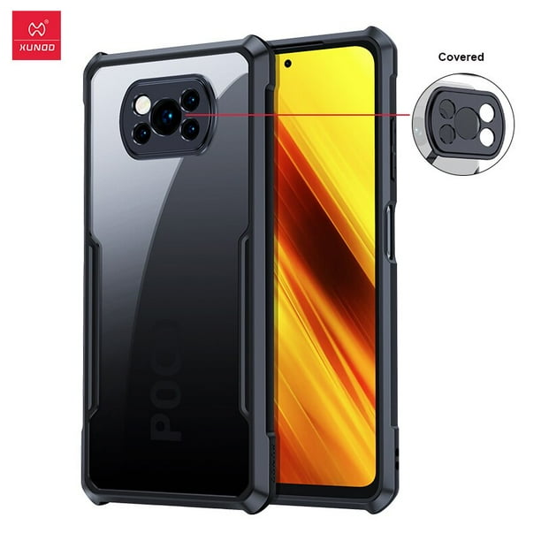 Para funda POCO X3 Pro, Xundd, funda protectora a prueba de golpes para Airbag, funda trasera transparente para Xiaomi POCO POXO X3 NFC Tan Jianjun unisex
