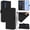 Black, variant on Decase Case for Samsung Galaxy A16 5G Wallet Case,Luxury PU Leather Wallet Phone Case Flip Folio Protective Shockproof Cover with Card Holder,Kickstand Feature,for Samsung Galaxy A16 5G 6.7",Lagon