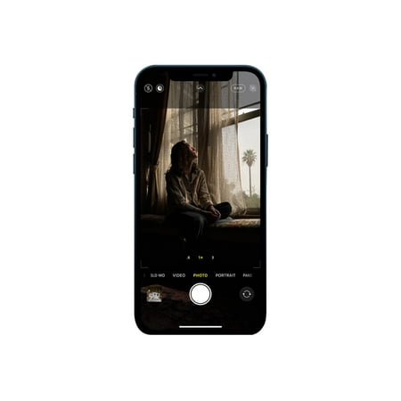 Apple iPhone 12 Pro - 5G smartphone - dual-SIM / Internal Memory 128 GB - OLED display - 6.1" - 2532 x 1170 pixels - 3x rear cameras 12 MP, 12 MP, 12 MP - front camera 12 MP - AT&T - pacific blue
