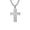 Silver, variant on Men's Engraved Tree of Life Cross Pendant Necklace Vintage Gothic Biker Chain Jewelry Stainless Steel Religious Motorcycle Accessory Gift