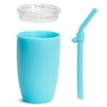 thumbnail image 3 of Munchkin® Simple Clean™ Toddler Straw Tumbler Sippy Cup, 10 oz, Blue/Green, 2 Pack, Unisex, 3 of 9