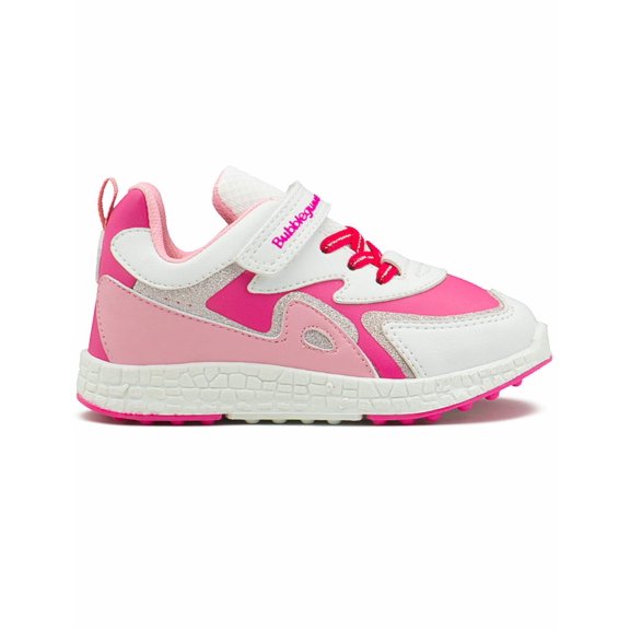 Tenis Bubble Gummers Timon para Niña color Blanco/Fiusha 15