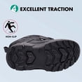 thumbnail image 3 of Ahannie Unisex-Child Warm Insulated Snow Boots, Kids Boys Girls Outdoor Winter Boots with Hook & Loop Closure, 3 of 6
