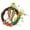Multicolor-4C-home supplies, variant on LEFTHIGH Home Easter Bunny Wreath Door Hangers Front Door Wall Decoration Wreath Plastic Multicolor for Party Home 7.09x7.09 Inch 1-Pack Apartment Essentials