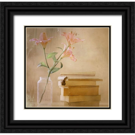 Devos, Delphine 12x12 Black Ornate Wood Framed with Double Matting Museum Art Print Titled - Slowly but Surely