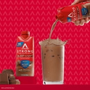 Atkins Strong, High Protein Shake, Milk Chocolate, 30g of Protein, 4 Count