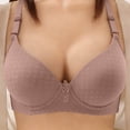 thumbnail image 2 of Babcutegg Solid Color Women' s Wireless Bra Comfortable Everyday Seamless Underwire-Free Bra with Soft Cup, Breathable Fabric, Minimalist Design Size 2XL, 2 of 8