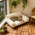thumbnail image 6 of Wooowa Cute Cat Couch for Pets - Soft Plush Pet Furniture, Comfortable Non-Slip Resting Spot for Living Room, Cozy Cat Seat & Home Decor Accessory, 6 of 7