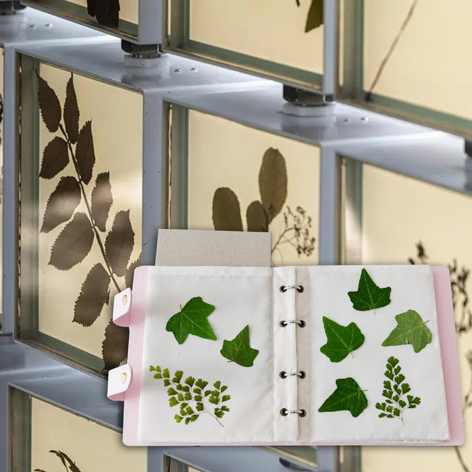 Flower Drying Press Book Pressing Flower Drying Book Accessories Plants Press 27x32cm for Bouquets Crafts Scrapbooking Decoration 27cmx32cm Pink