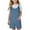 ZA-Dark Blue, variant on Splozh Kids Romper Girls Romper Sleeveless Adjustable Strap Short Jumpsuits Summer Clothes with Pocket Blue,9-10 Years