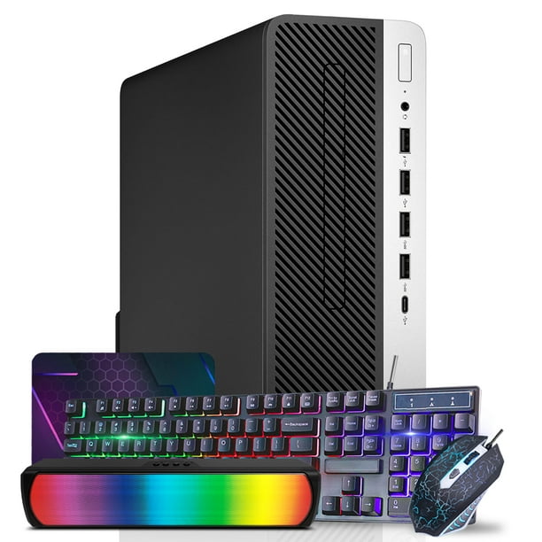 Restored Professional Desktop PC HP ProDesk 600 G4 SFF Computer 