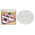 thumbnail image 4 of Quilting Template ARC Circle Frame Acrylic Dressmaker Ruler Sewing Transparent Patchwork for Drawing, 4 of 9