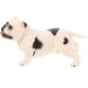 thumbnail image 2 of MultiColor Plastic Bulldog Figurine for Home Decoration and Kids Cognitive .5 Inches, 2 of 4