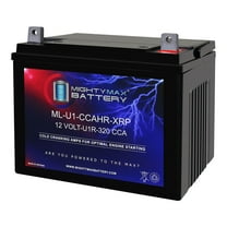 ML-U1R-CCAHR 12V 320CCA Replacement Battery Compatible with Husqvarna LTH1538 U1R Lawn Mower