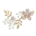 thumbnail image 1 of 1 Pce Jolie Épingle à Cheveux Fleur Rétro Pince à Cheveux Mariée Pince Latérale Barrette Délicate, 1 of 8
