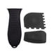 thumbnail image 1 of Wosthever Protector de mango de 3 piezas, raspador de plástico con aislamiento térmico, reemplazo de vajilla de cocina resistente al desgaste de silicona Herramientas y accesorios para hornear Negro Wosthever HA061643-02, 1 of 6
