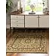 thumbnail image 3 of Unique Loom Versailles Medallion Floral Rug 6' x 6' Square Green/Ivory, 3 of 10