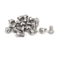 thumbnail image 1 of Unique Bargains M6x10mm 304 Acier Inoxydable Tête de Bouton Torx Sécurité Vis Inviolables 20pcs, 1 of 4