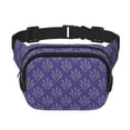 thumbnail image 1 of Easygdp Lavender Flowers Fanny Packs para Mujeres y Hombres, Bolsa de Cinturón, Bolsos de Cruz para Trabajo/Correr/Senderismo, 1 of 9