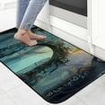 thumbnail image 4 of WERPE Fantasy Art Square Floor Mat for Home Entrance Outside Entry, Patio, Yard, 100% Burlap Felt, Anti-Slip Recycled Rubber Back, UV and Stain Resistant 19.68*47.24 in, 4 of 6