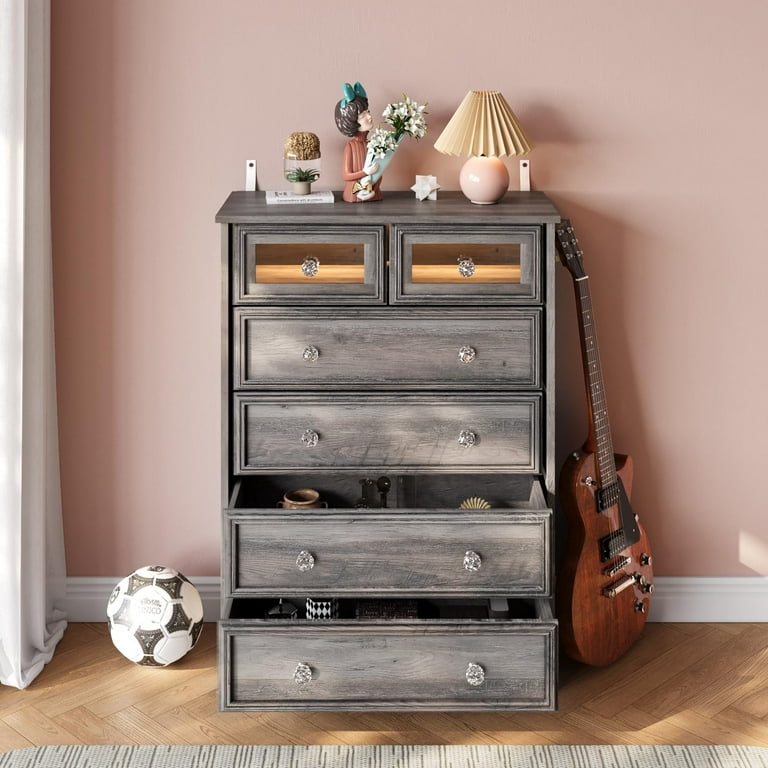 Rustic Modern Light Wash Two Drawer Chest Rustic Modern Light Wash Two Drawer Chest