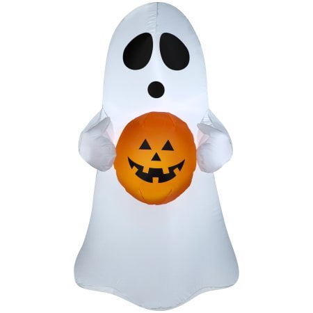 Airblown Inflatable Cute Halloween Decor 3.5 ft Tall by Industries (Spooky Cute Ghost)