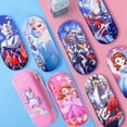 thumbnail image 2 of Estuche de lápices de 23cm de Frozen Princess Sophia, bolsa de lápices de Disney, personaje de Anime, Spiderman, Capitán América, papelería Fivean unisex, 2 of 2