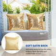 thumbnail image 3 of 4Pcs Gold Silver Sequin Pillow Covers 18x18 Inches Shiny Luxury Decorative Cushion Cases with Hidden Zipper Design for Home Décor - Perfect for Sofa, Bed, Living Room, and Party, 3 of 6