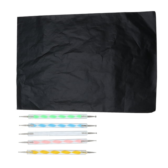 Papier Carbone, Papier de Transfert Pratique et Commode pour Dessiner et Transférer des Motifs